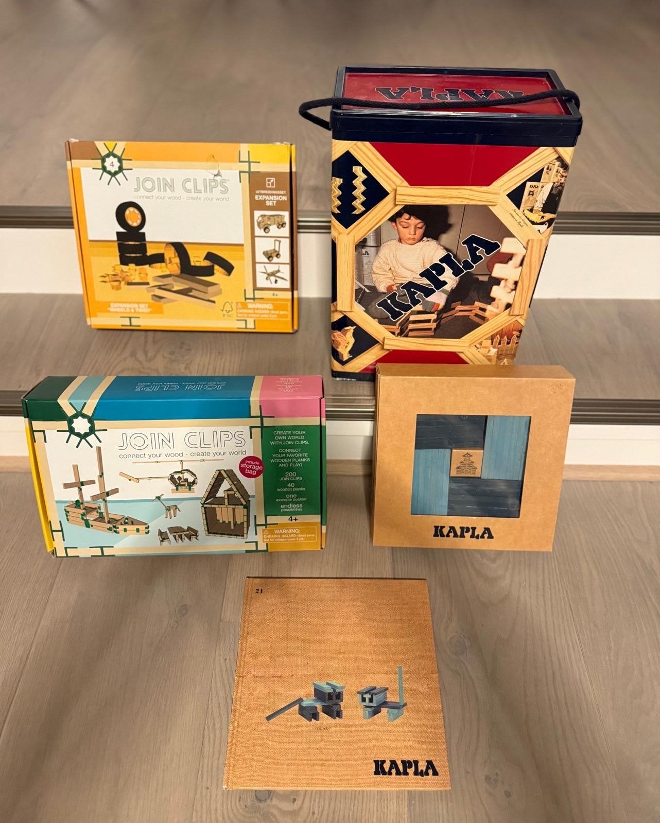 Complete Kapla set met nieuwe uitbreidingen, Ophalen of Verzenden, Zo goed als nieuw, Overige merken