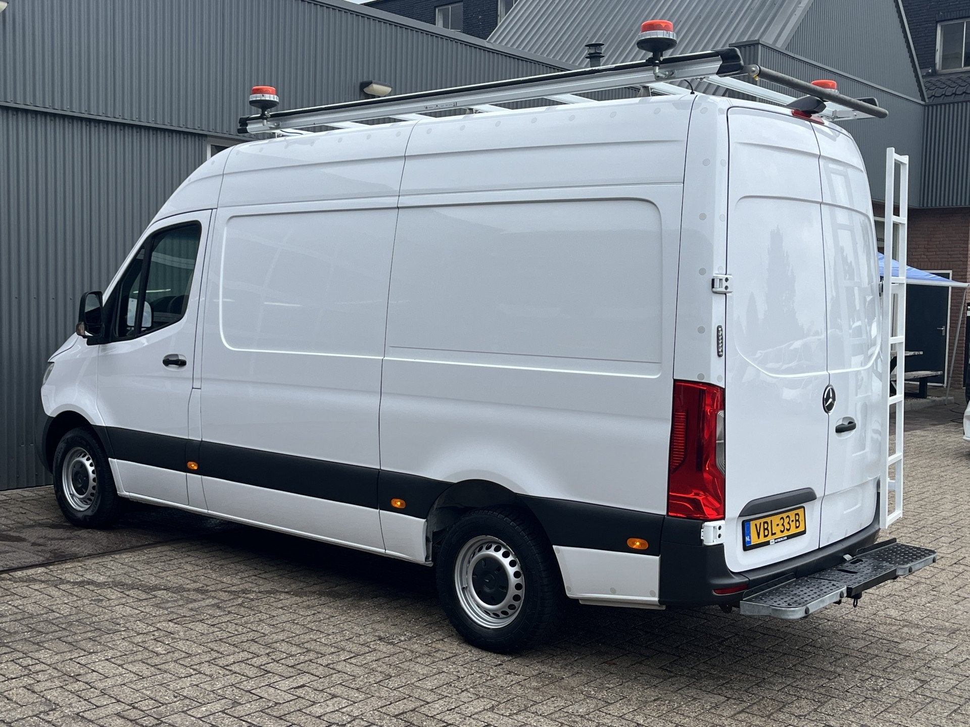 Mercedes-Benz Sprinter 316 2.2 CDI L2H2 Kastinrichting 3-Per, 13 km/l, Gebruikt, 4 cilinders, Wit