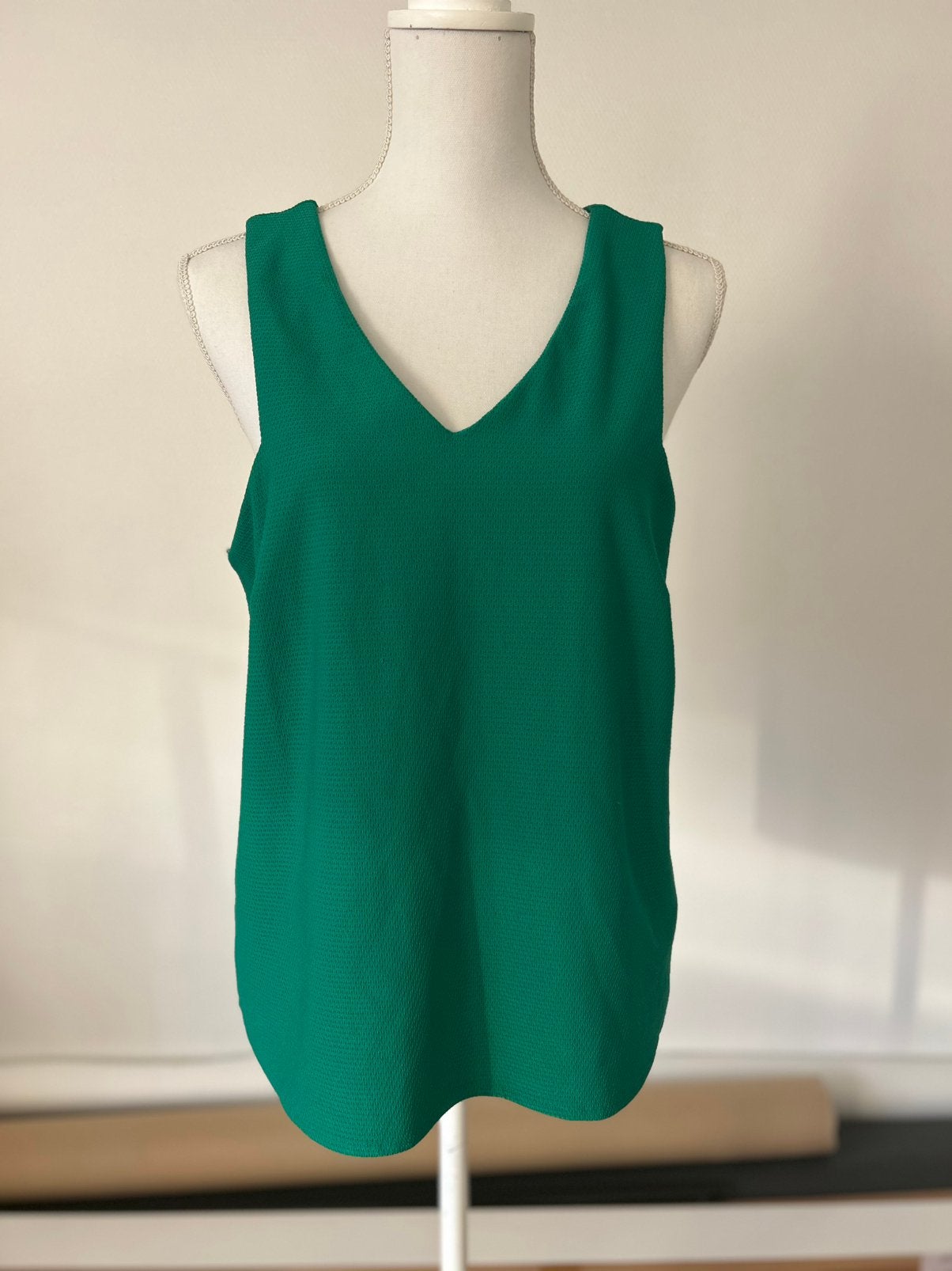 Zomer topje - Mango - Maat L, Kleding | Dames, Tops, Ophalen of Verzenden, Zo goed als nieuw, Zonder mouw