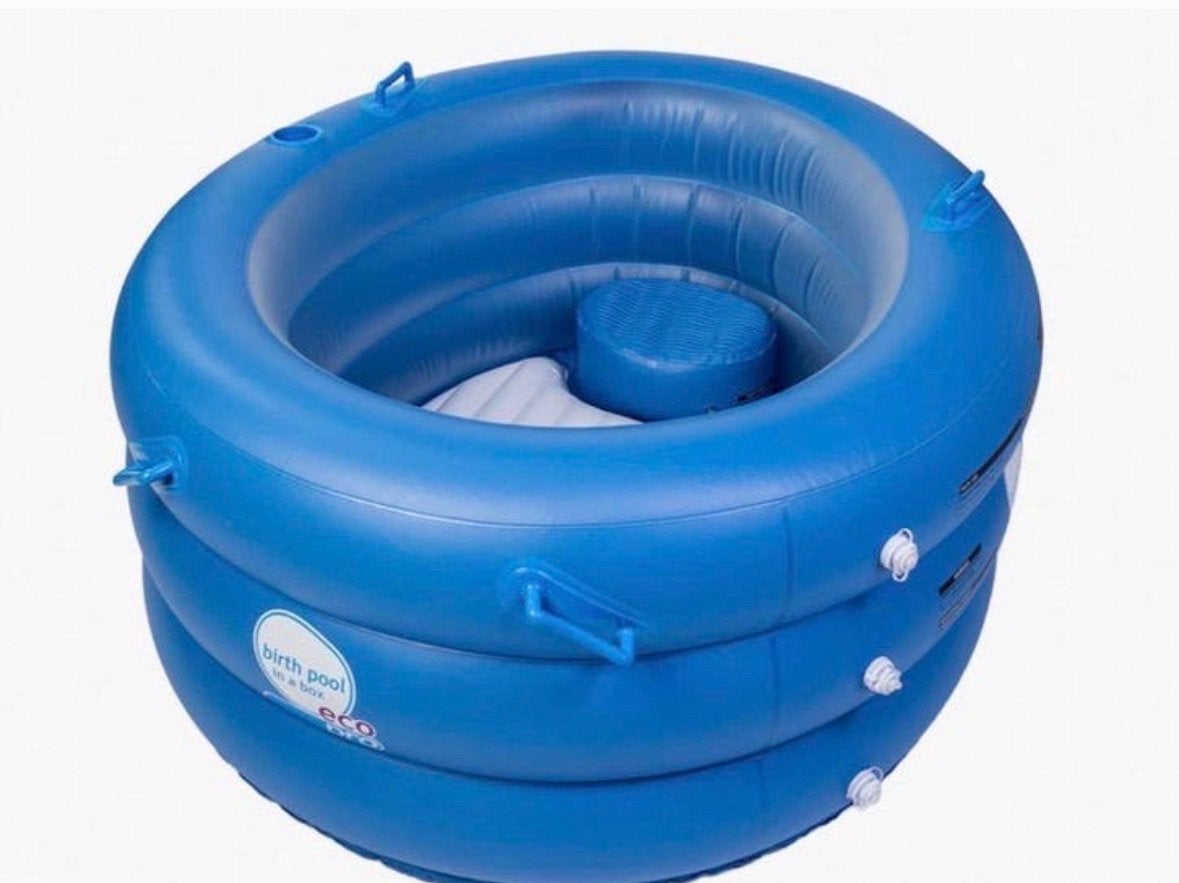 Bevallingsbad (Birth Pool in a Box Eco) - met klein gaatje, Ophalen of Verzenden, Gebruikt