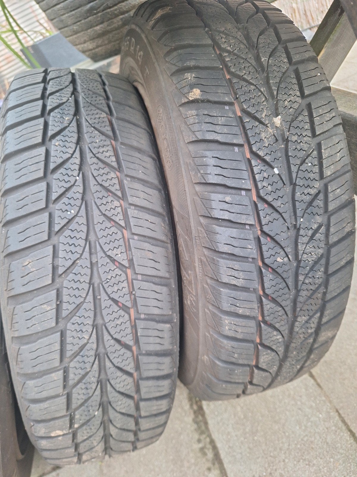all season banden met velgen 14 inch, Auto-onderdelen, Ophalen, 14 inch, 175 mm, All Season