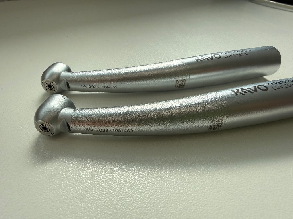 2x KaVo EXPERTtorque E680 L turbine – zeer weinig gebruikt, Ophalen of Verzenden