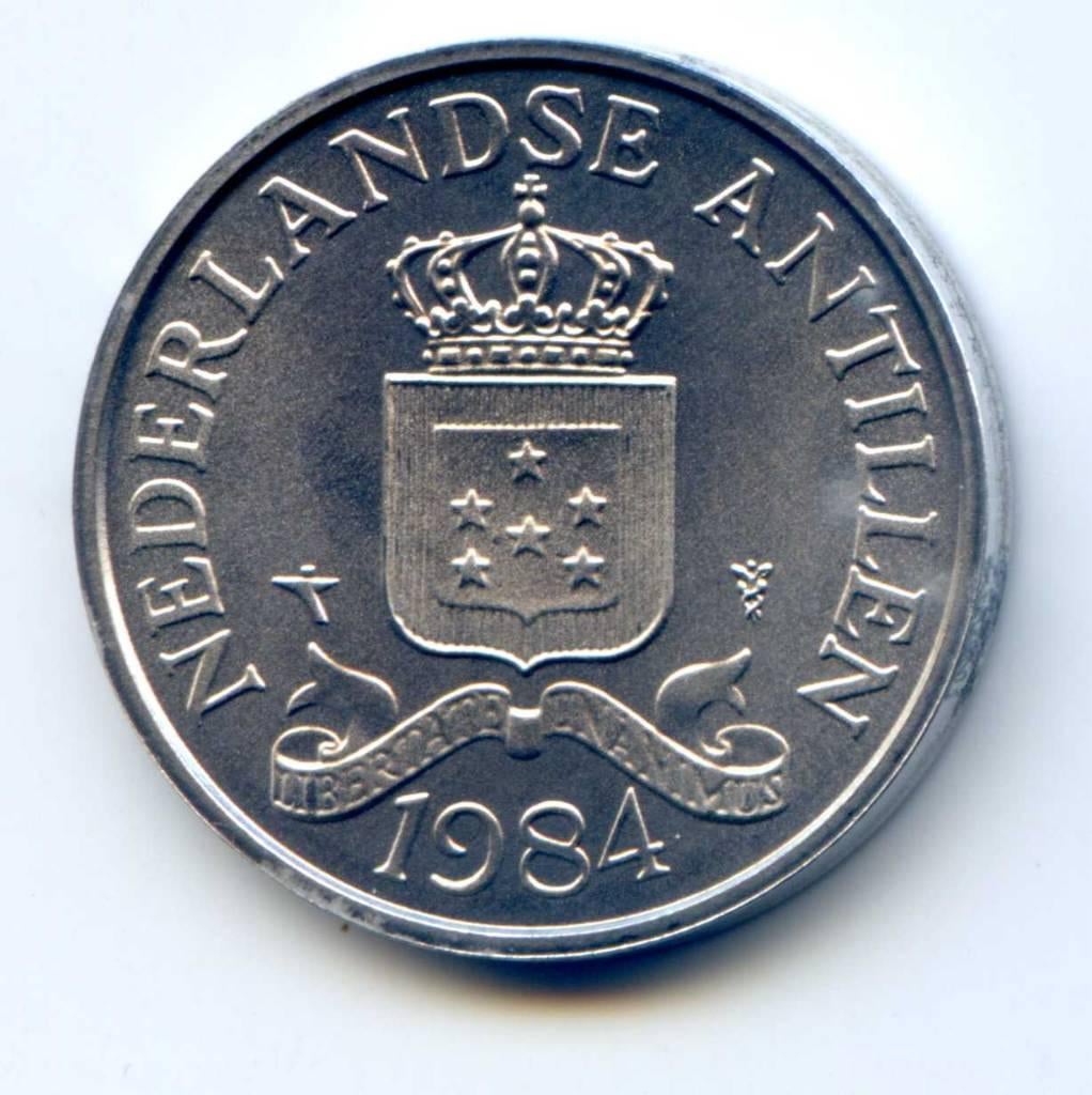 Nederlandse Antillen 2,5 Cent 1984 FDC, Verzenden, Koningin Beatrix