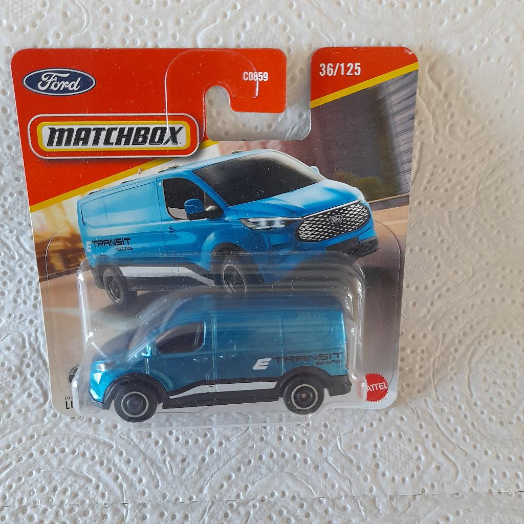 Matchbox '23 Ford Transit., Hobby en Vrije tijd, Modelauto's | Overige schalen, Nieuw, Auto, Ophalen of Verzenden