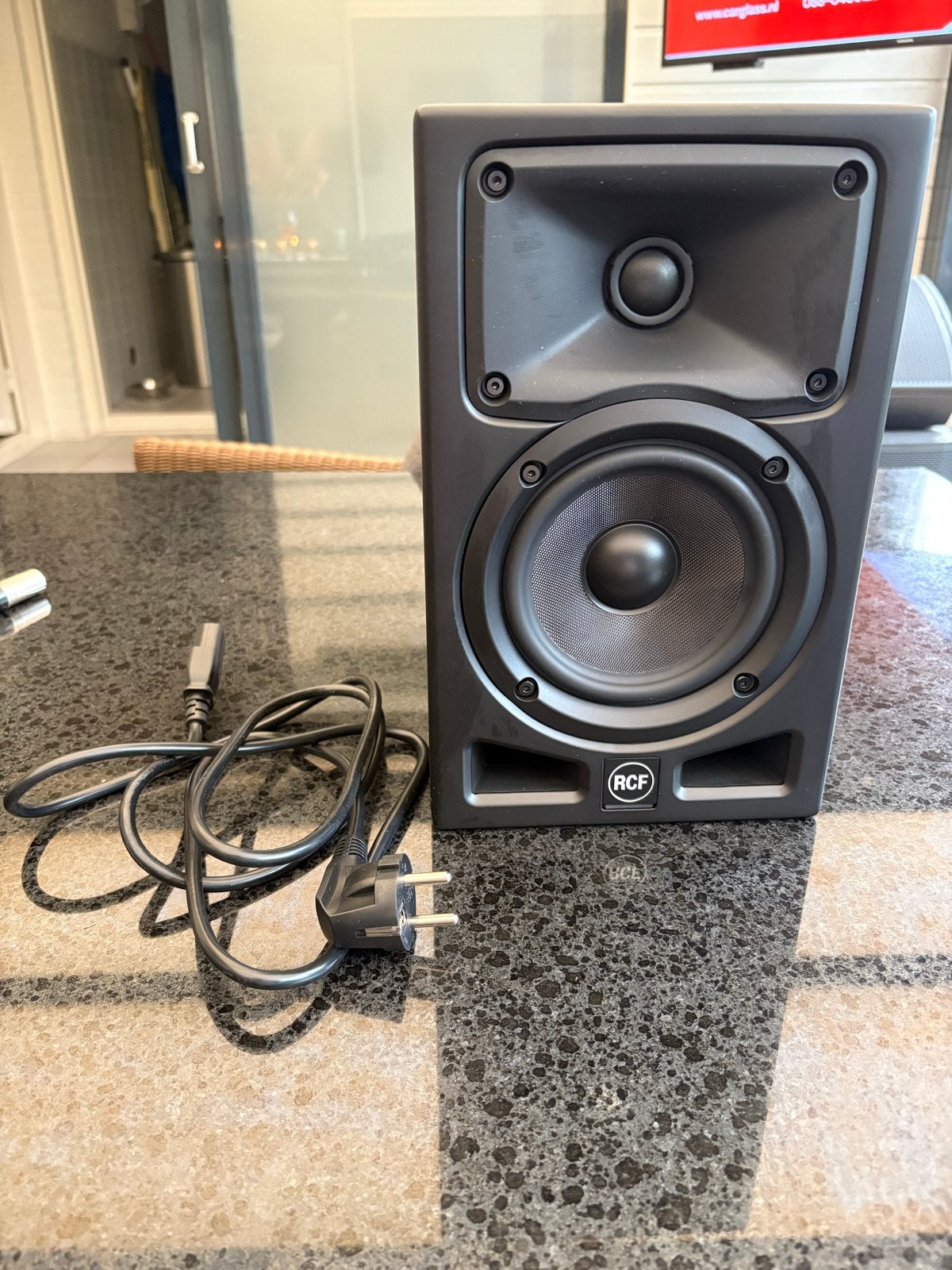 RCF Ayra Pro 5 actieve Studiomonitor met kabel,, Overige merken, Studiomonitor, Inclusief kabels, Ophalen of Verzenden