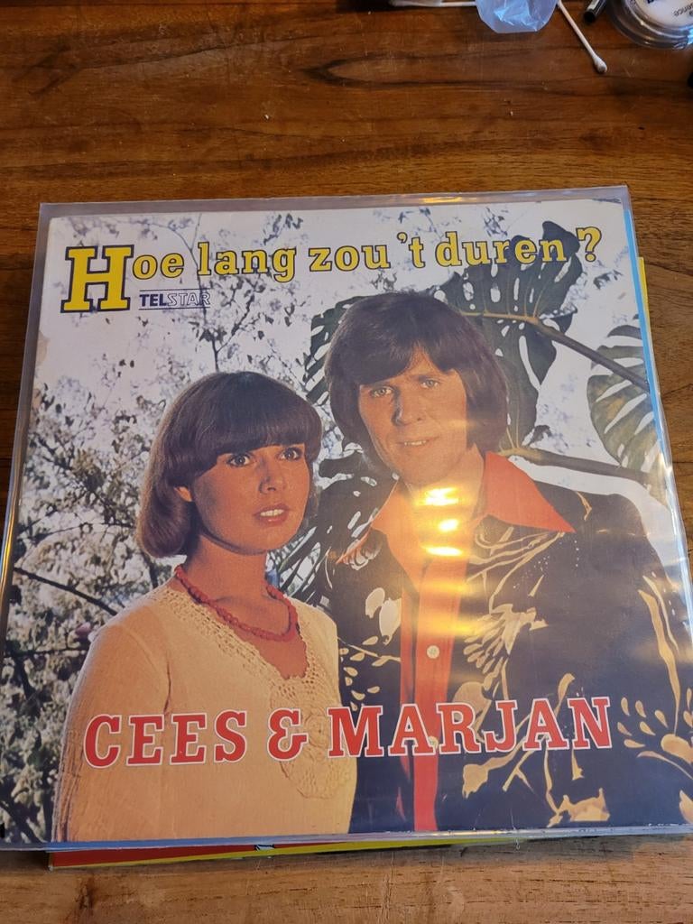 Cees & marjan met handtekeningen op de achterkant, Cd's en Dvd's, Vinyl | Nederlandstalig, Ophalen of Verzenden, Zo goed als nieuw