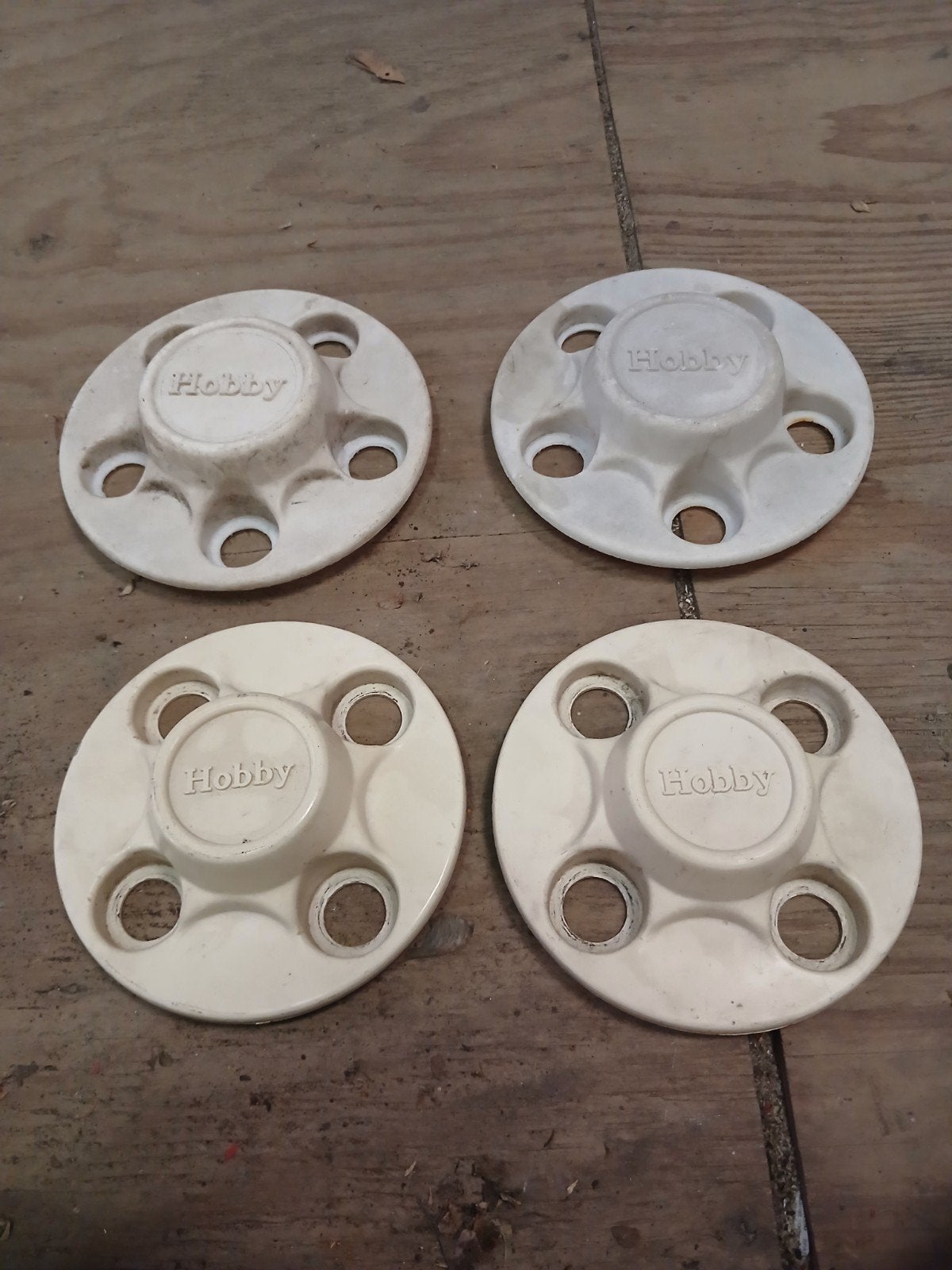 Hobby Caravan Middendopjes - Set van 2, Ophalen, Gebruikt