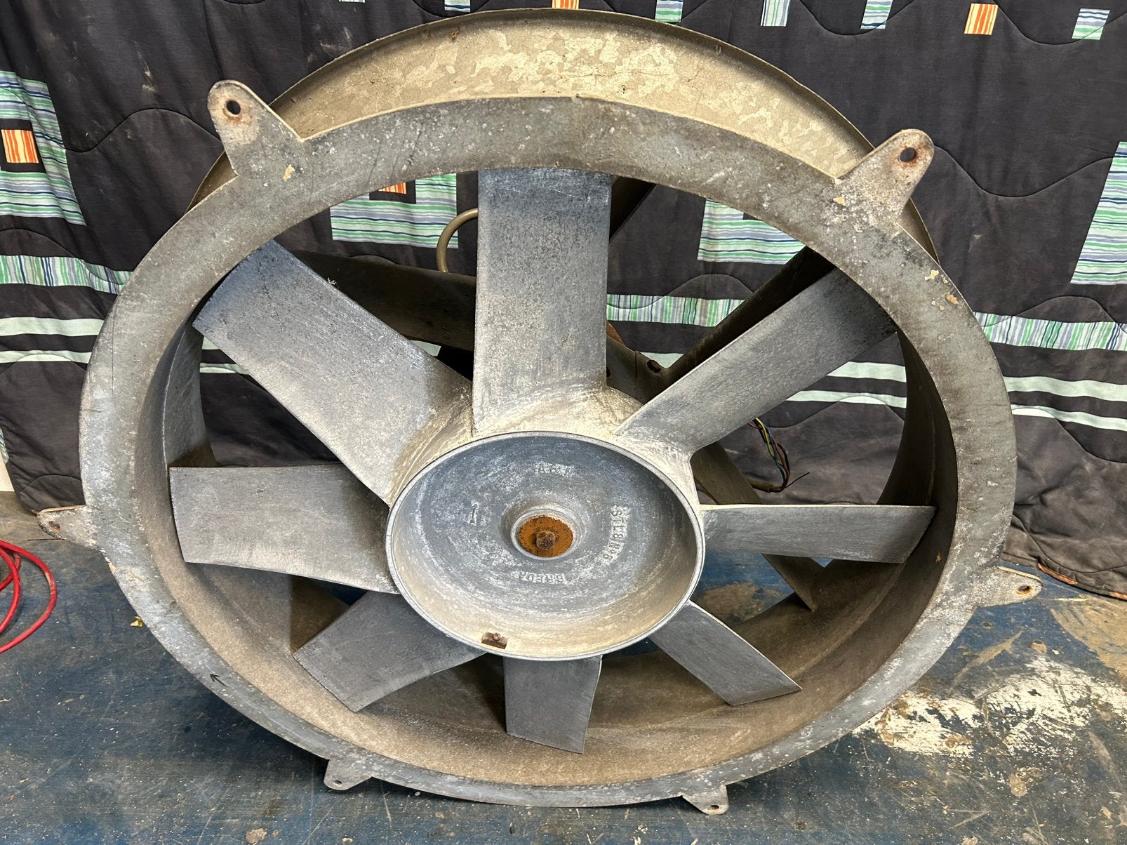 Stal Ventilator met freq regelaar (2,2kw/380v), Doe-het-zelf en Verbouw, Ophalen, Gebruikt, Ventilator