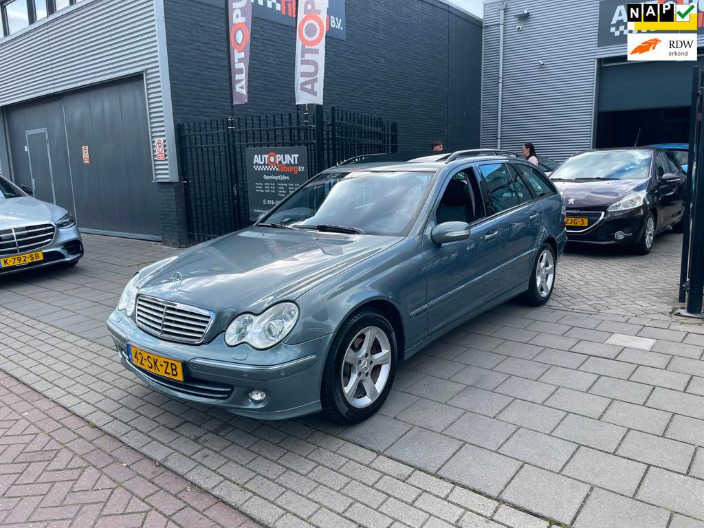 Mercedes-Benz C-klasse Combi 180 K. Avantgarde Schuifdak NAP, Automaat, Achterwielaandrijving, Gebruikt, Origineel Nederlands