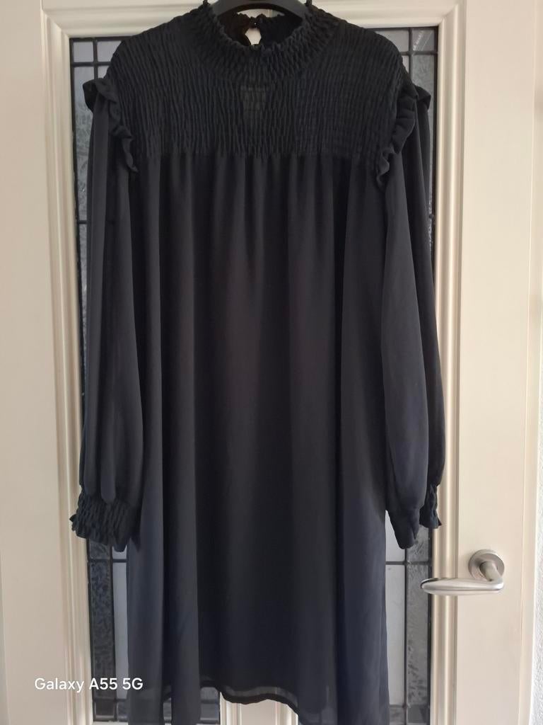 PAPRIKA  MAAT 48/50 JURK, Kleding | Dames, Grote Maten, Verzenden, Zo goed als nieuw, Zwart, Jurk