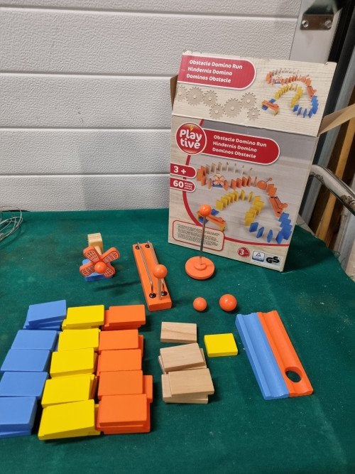 spel domino run playtive  60 delig, Ophalen of Verzenden, 'T Olde Gre-j, Info@toldegrej.nl, Endepoelstraat 20f Didam