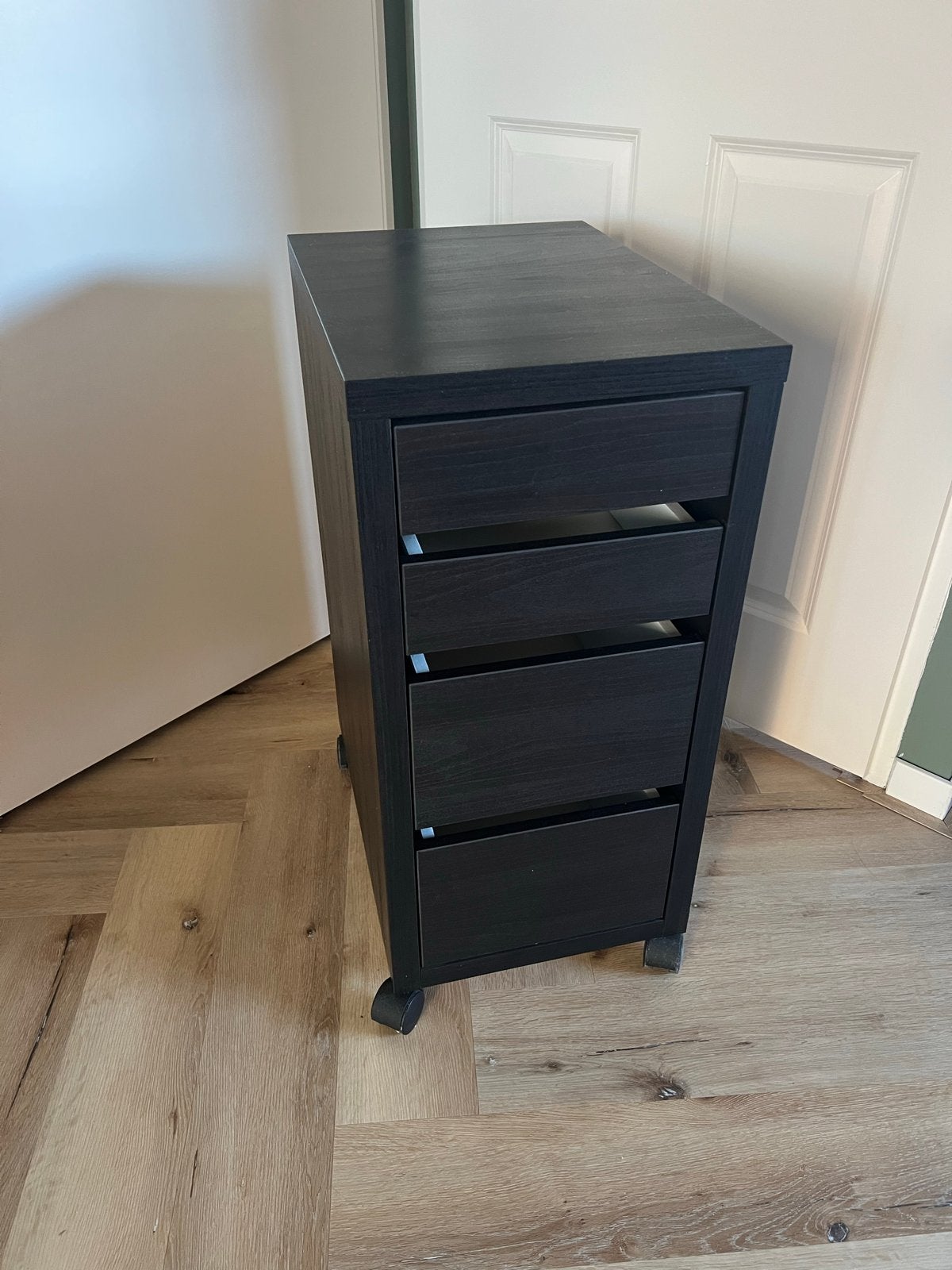 IKEA Alex ladeblok op wielen, Ophalen, Minder dan 50 cm, Gebruikt, 3 of 4 laden