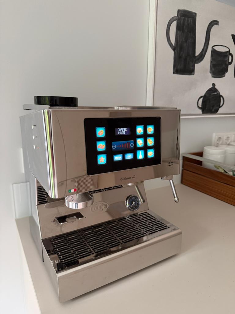 Quickmill Evolution 70 - espressomachine in zeer goede staat, Witgoed en Apparatuur, Koffiezetapparaten, Ophalen, Espresso apparaat
