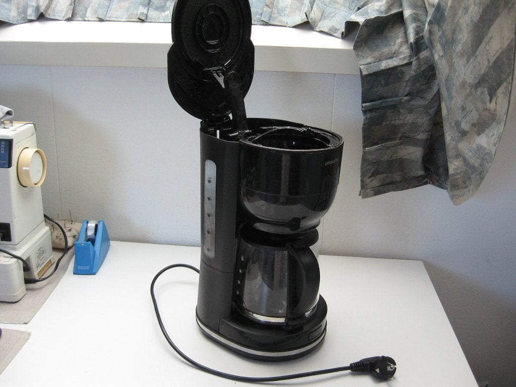 koffiezetapparaat v 10-12 kopjes AMBIANO €10,- + warmhoudpla, Witgoed en Apparatuur, Koffiezetapparaten, 10 kopjes of meer, Koffiemachine