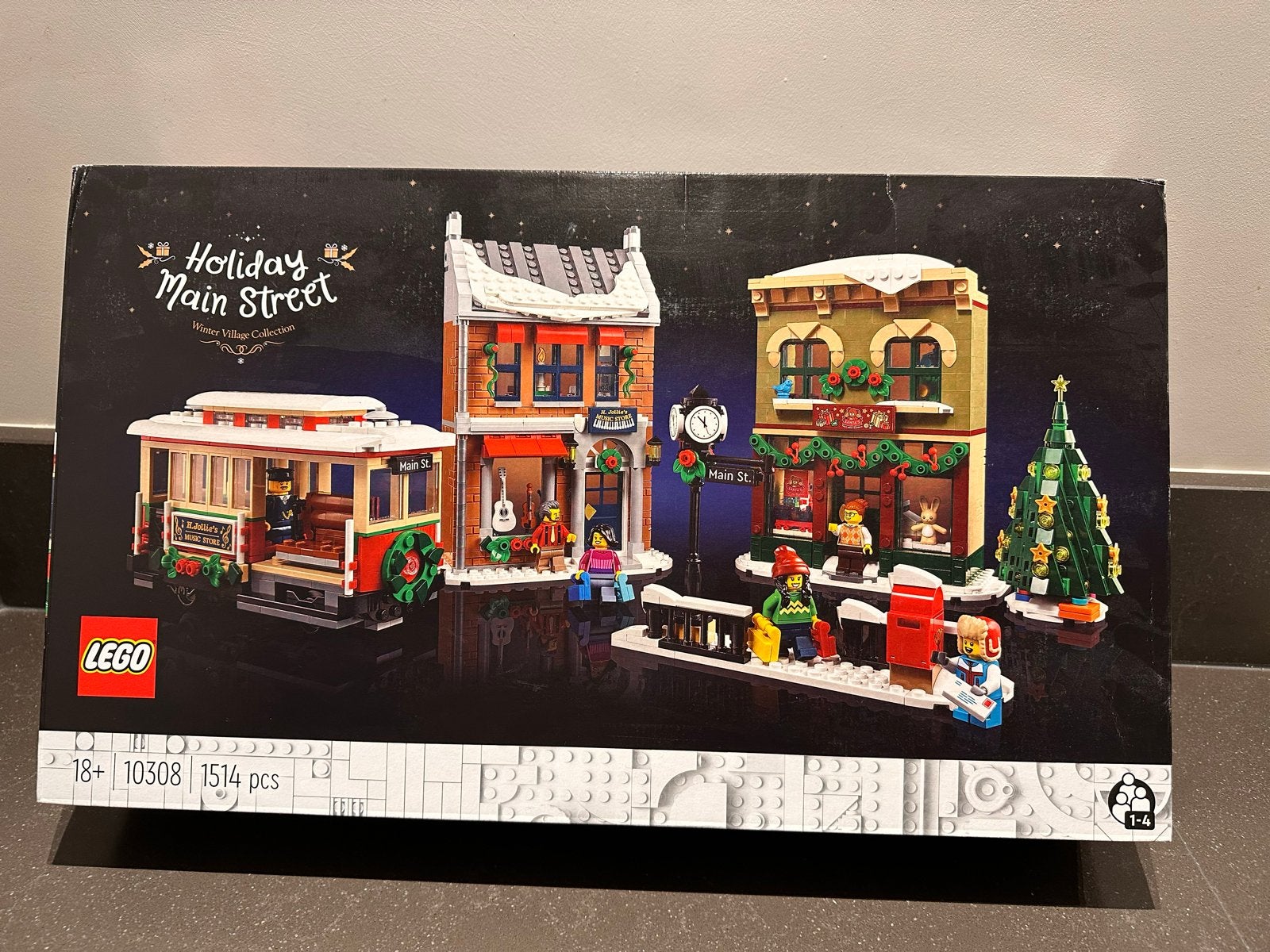 Lego Holiday Main Street 10308 - Winter Village Collection, Kinderen en Baby's, Overige thema's, Lego, Nieuw, Ophalen of Verzenden