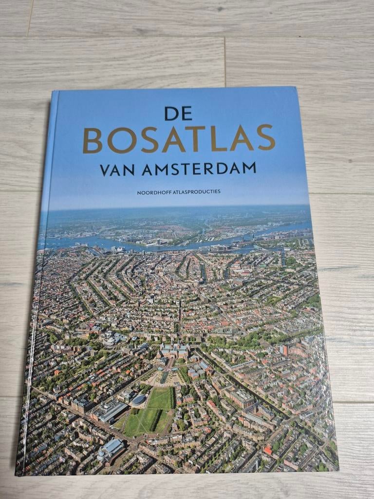 De Bosatlas van Amsterdam, Boeken, Kinderboeken | Jeugd | 13 jaar en ouder, Zo goed als nieuw, Ophalen of Verzenden