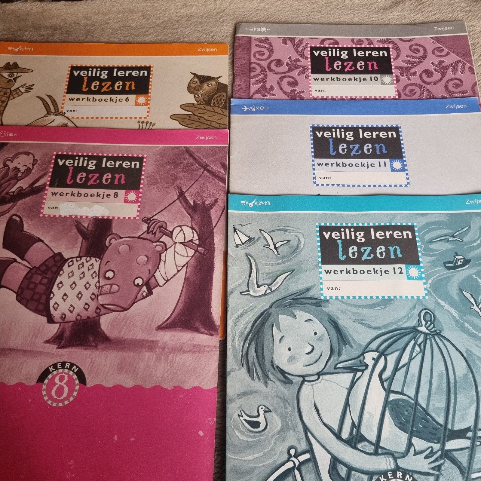 Veilig Leren Lezen zon Werkboeken (6, 8, 10, 11, 12), Boeken, Ophalen of Verzenden, Nieuw, Overige niveaus, Nederlands