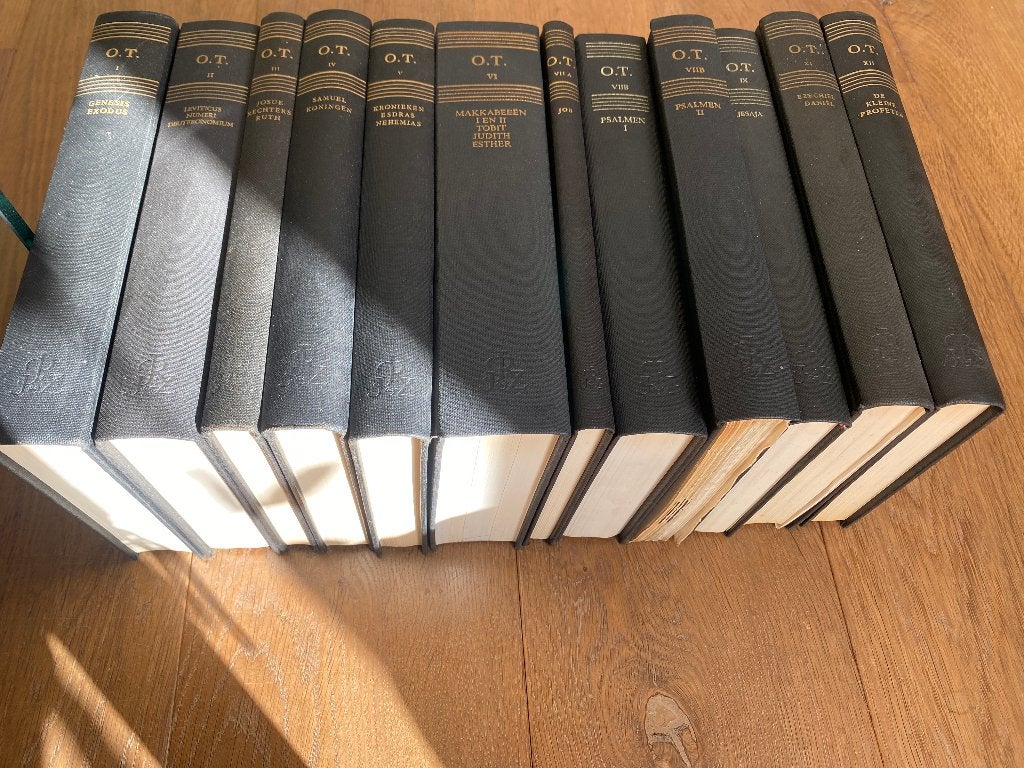 De boeken van het Oude Testament Commentaar 12 delen, Boeken, Godsdienst en Theologie, Ophalen of Verzenden, Gelezen, Diverse auteurs