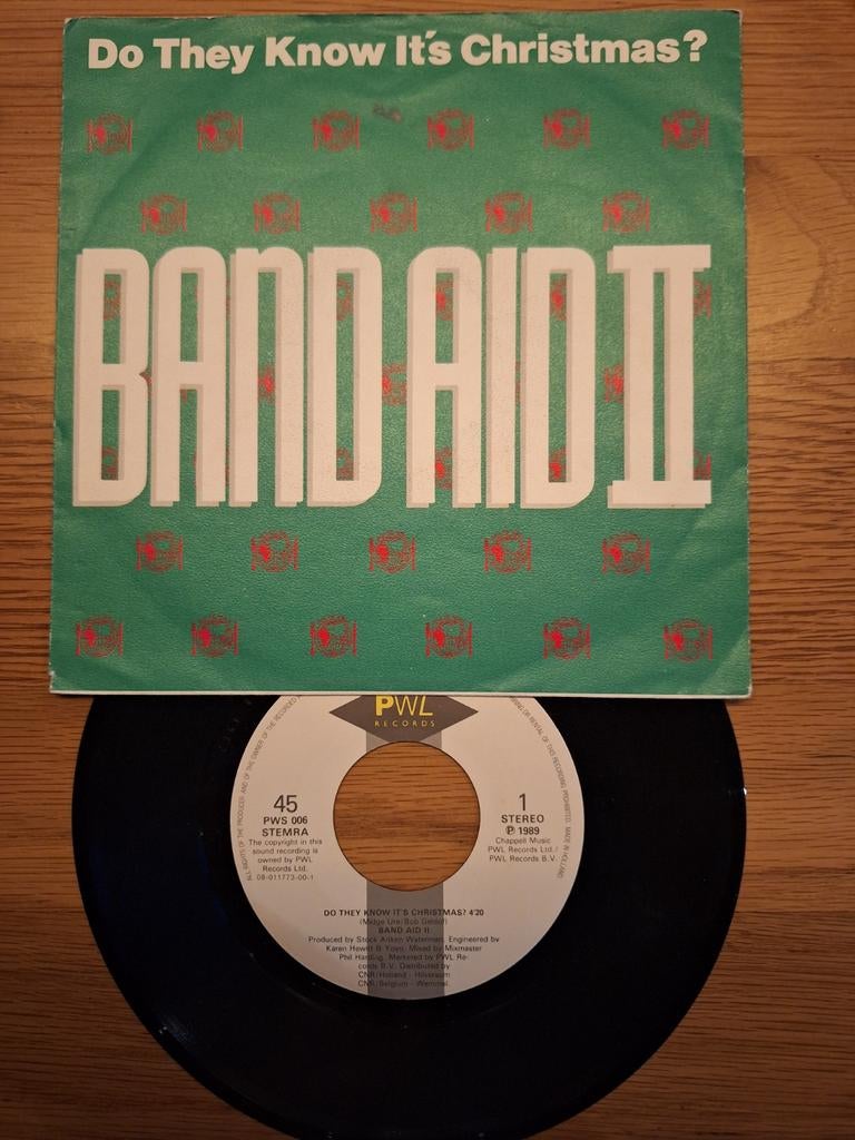 Band Aid II - Do They Know It's Christmas? (Vinyl Single), Cd's en Dvd's, Vinyl Singles, Gebruikt, 7 inch, Ophalen of Verzenden