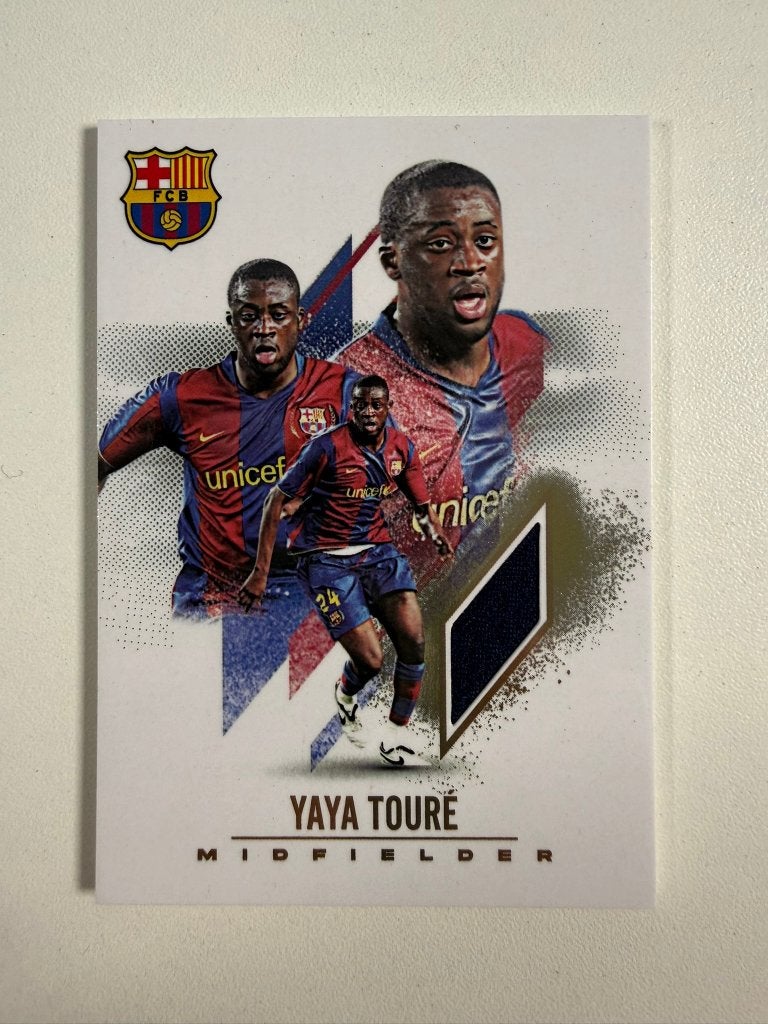 Yaya Toure /15 PATCH Futera FX Barcelona 2026, Ophalen of Verzenden, Nieuw, Buitenlandse clubs, Poster, Plaatje of Sticker
