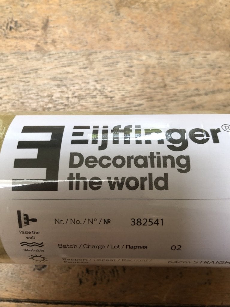 1 rol Eijfinger behang, Ophalen of Verzenden, Nieuw