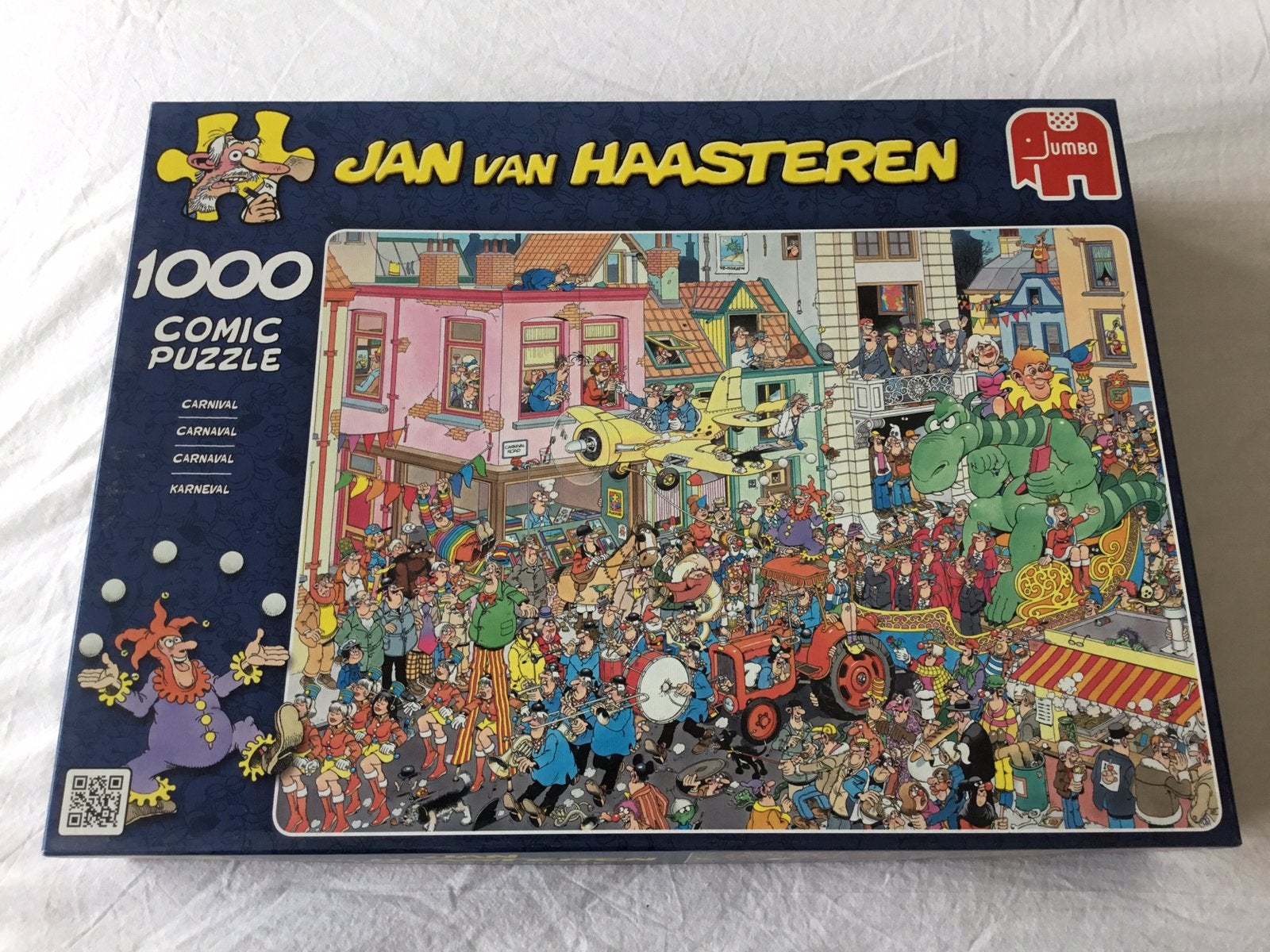 Jan van Haasteren ‘Carnaval’ 1000 stukjes, Ophalen of Verzenden, Zo goed als nieuw