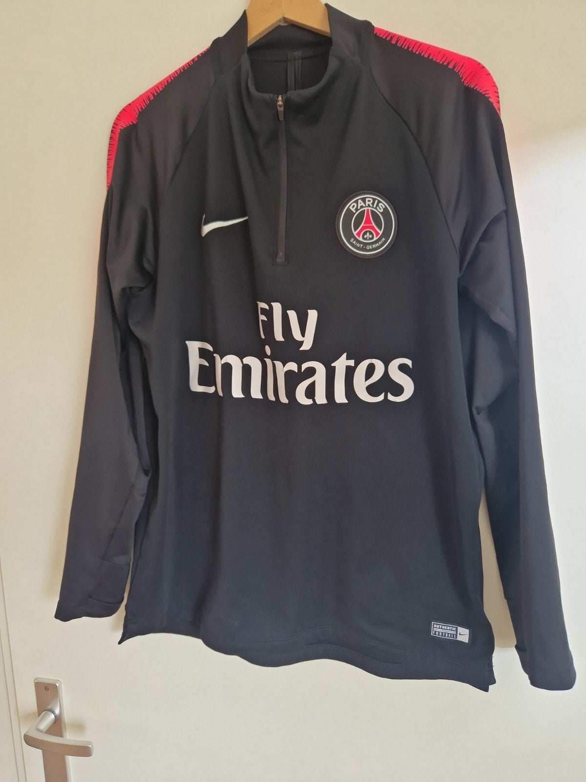 PSG Nike Trainingspak Maat M - Zwart/Roze, Kleding | Heren, Sportkleding, Maat 48/50 (M), Zwart, Nike, Ophalen of Verzenden
