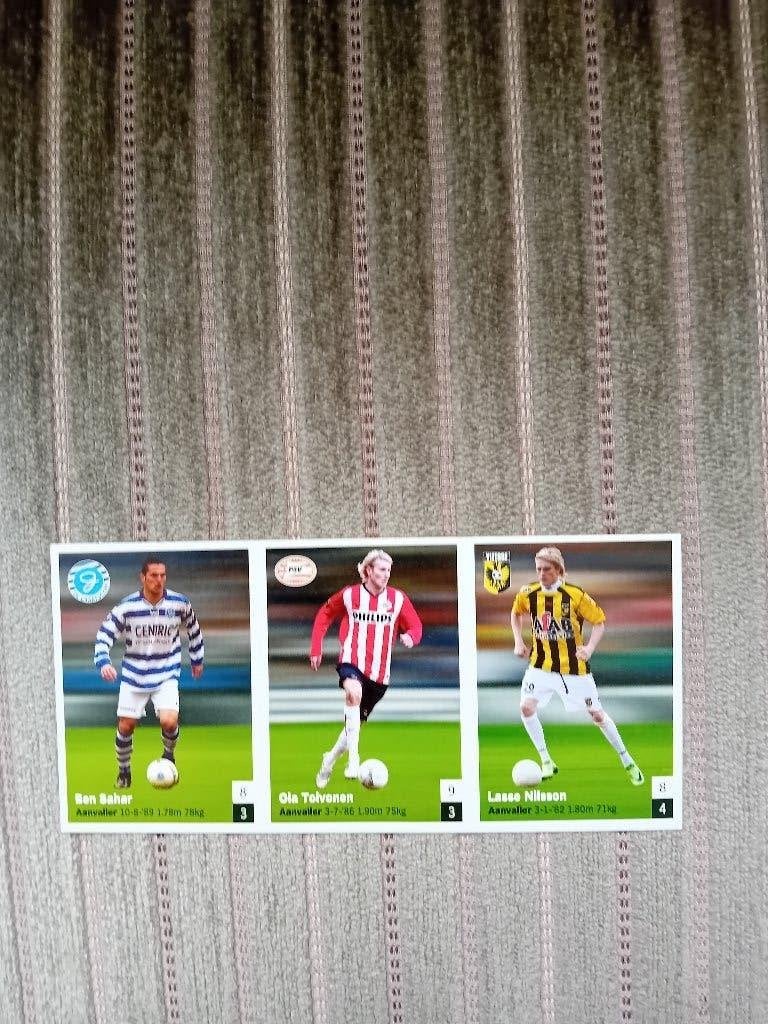3 voetbalplaatjes, Ophalen of Verzenden, Zo goed als nieuw, Overige binnenlandse clubs, Poster, Plaatje of Sticker