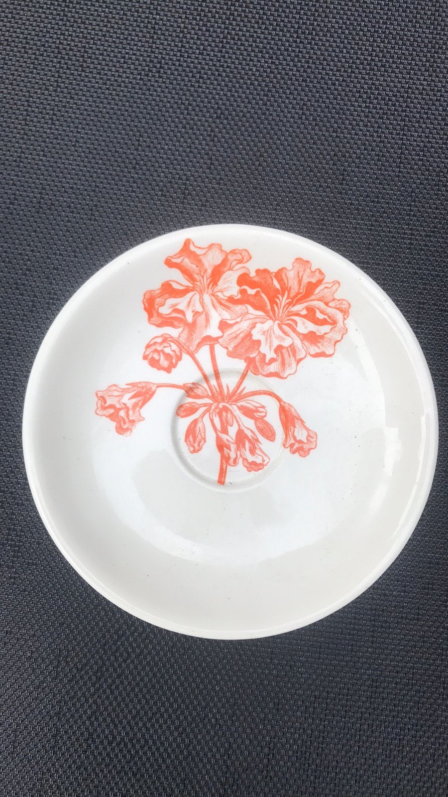 Boch Geranium schotel, Ophalen of Verzenden, Zo goed als nieuw, Overige stijlen, Kop(pen) en/of Schotel(s)