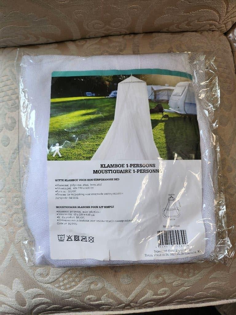 Klamboe 1 persoons - NIEUW *, Ophalen of Verzenden, Nieuw