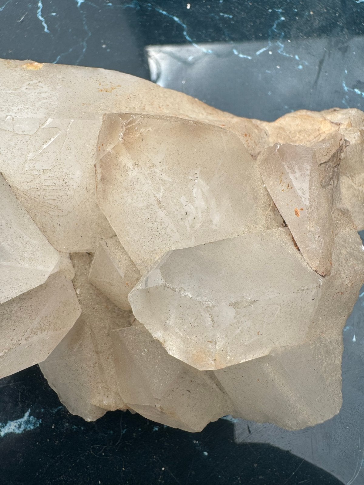 Prachtige bergkristal Mineraal Cluster - 309 gram, Verzamelen, Mineralen en Fossielen, Ophalen of Verzenden, Mineraal