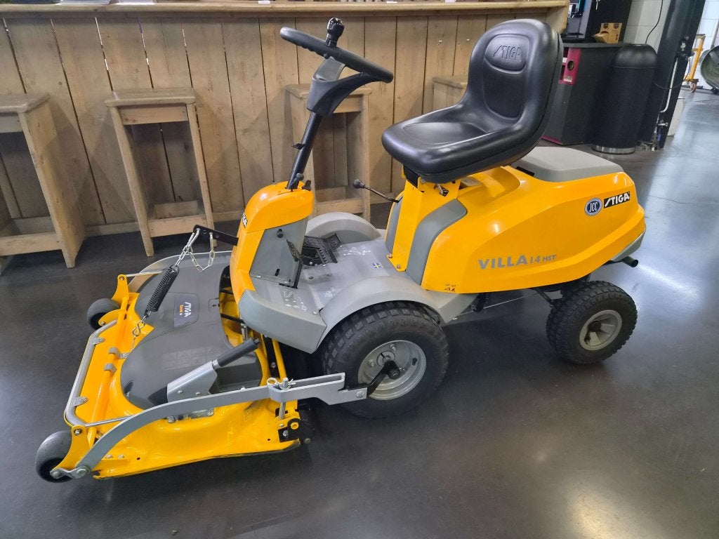 JCC aanbieding: Stiga villa 14 HST met recent vernieuwd dek!, Tuin en Terras, Zitmaaiers, Stiga, Stiga Villa 14 HST, Mulchfunctie
