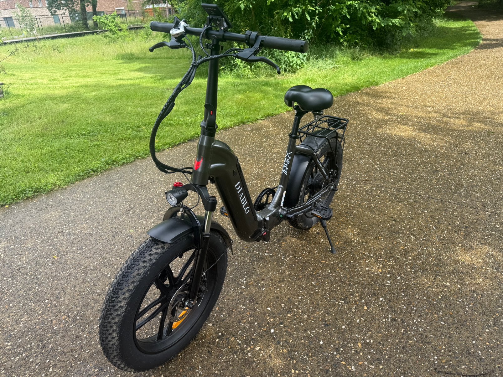 Diablo Fatbike vouwfiets Fat City Smart top staat 642 km, Ophalen, Zo goed als nieuw, Overige merken