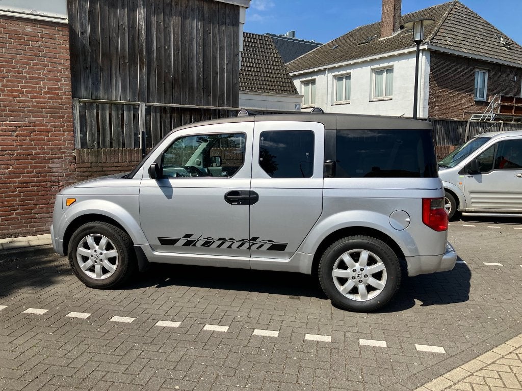 Honda Element 2003 Grijs 2.4 AWD, Auto's, Overige modellen, 4 cilinders, Elektrische ramen, Handgeschakeld