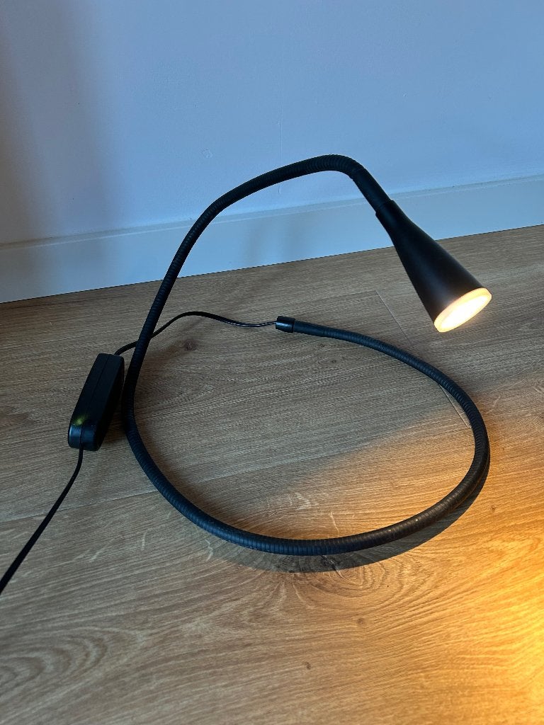 Philips lampje (bureaulamp of nachtkastje lamp), Ophalen, Kunststof, Gebruikt, Minder dan 45 cm