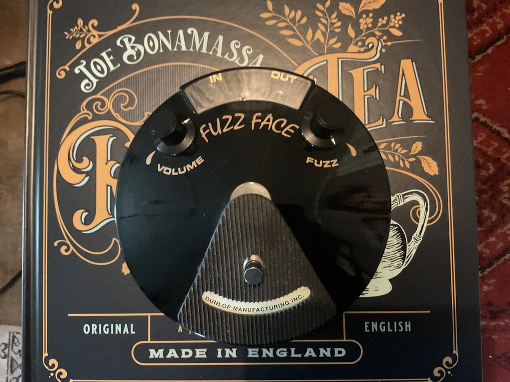 Dunlop JBF3B Joe Bonamassa signature fuzz face, Verzenden, Zo goed als nieuw