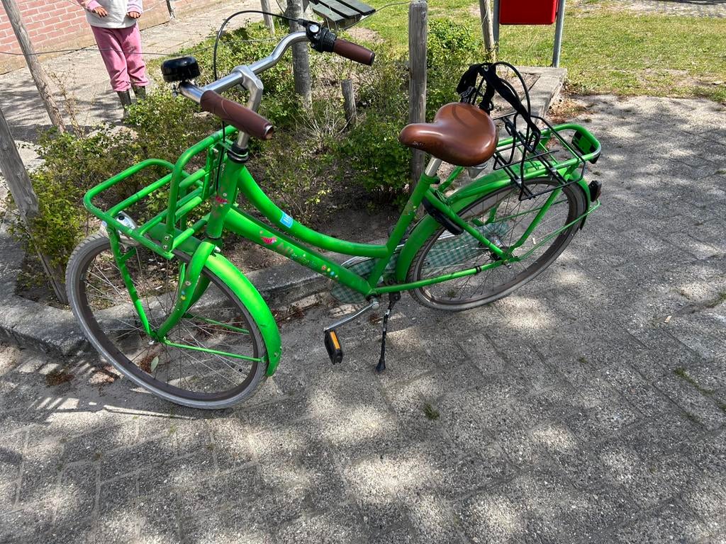 Te koop meisjes fiets 26 inch, Fietsen en Brommers, Terugtraprem, Gebruikt, Versnellingen, Ophalen