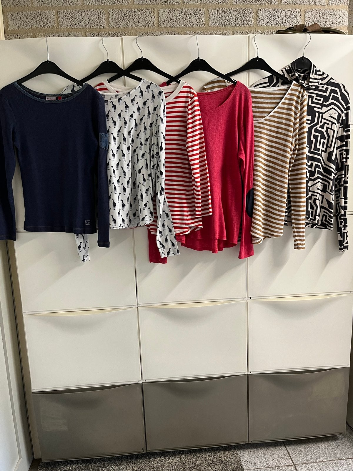 Pakket van 6 dames shirts €6,- samen, Kleding | Dames, Ophalen of Verzenden, Gedragen, Maat 38/40 (M)