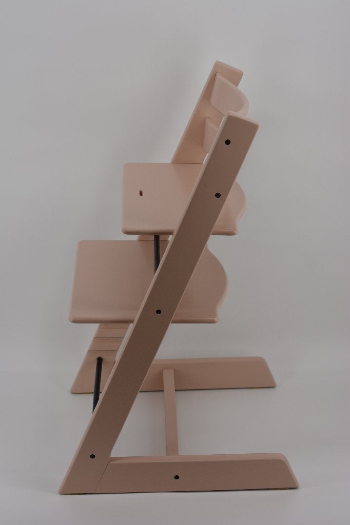 Stokke Tripp Trapp Serene Pink – Refurbished Tripp Trapp, Verzenden, Zo goed als nieuw, Meegroeistoel, Gordel(s)