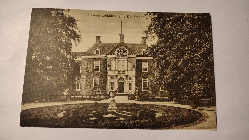 De Steeg Kasteel "Middachten", Ophalen of Verzenden, Gelderland
