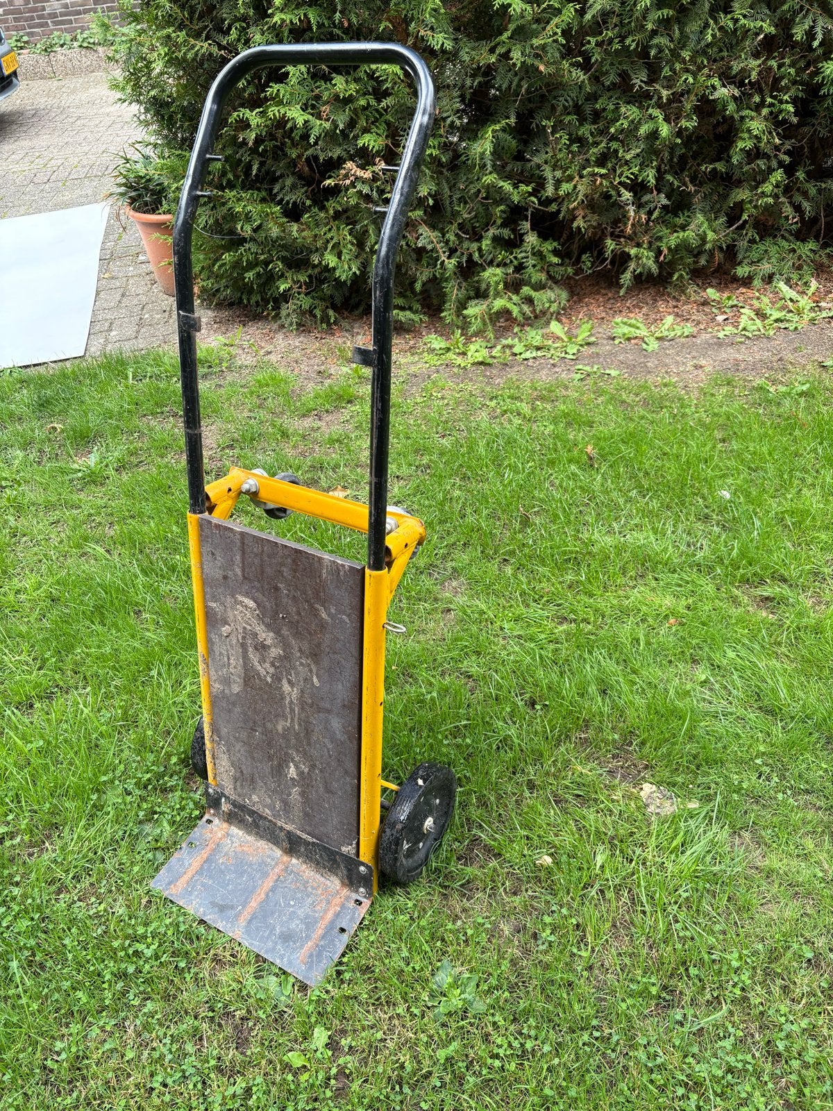 Stevige verhuiskar / steekwagen - ideaal voor verhuizingen, Ophalen, Gebruikt, Steekwagen