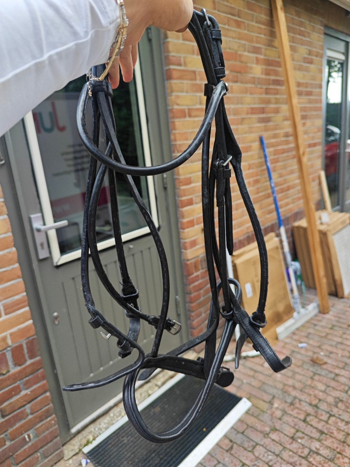 Nieuw rondgenaaid stang & trens hoofdstel Kavalkade, Dieren en Toebehoren, Hoofdstel, Ophalen of Verzenden, Info@kavalkade.nl