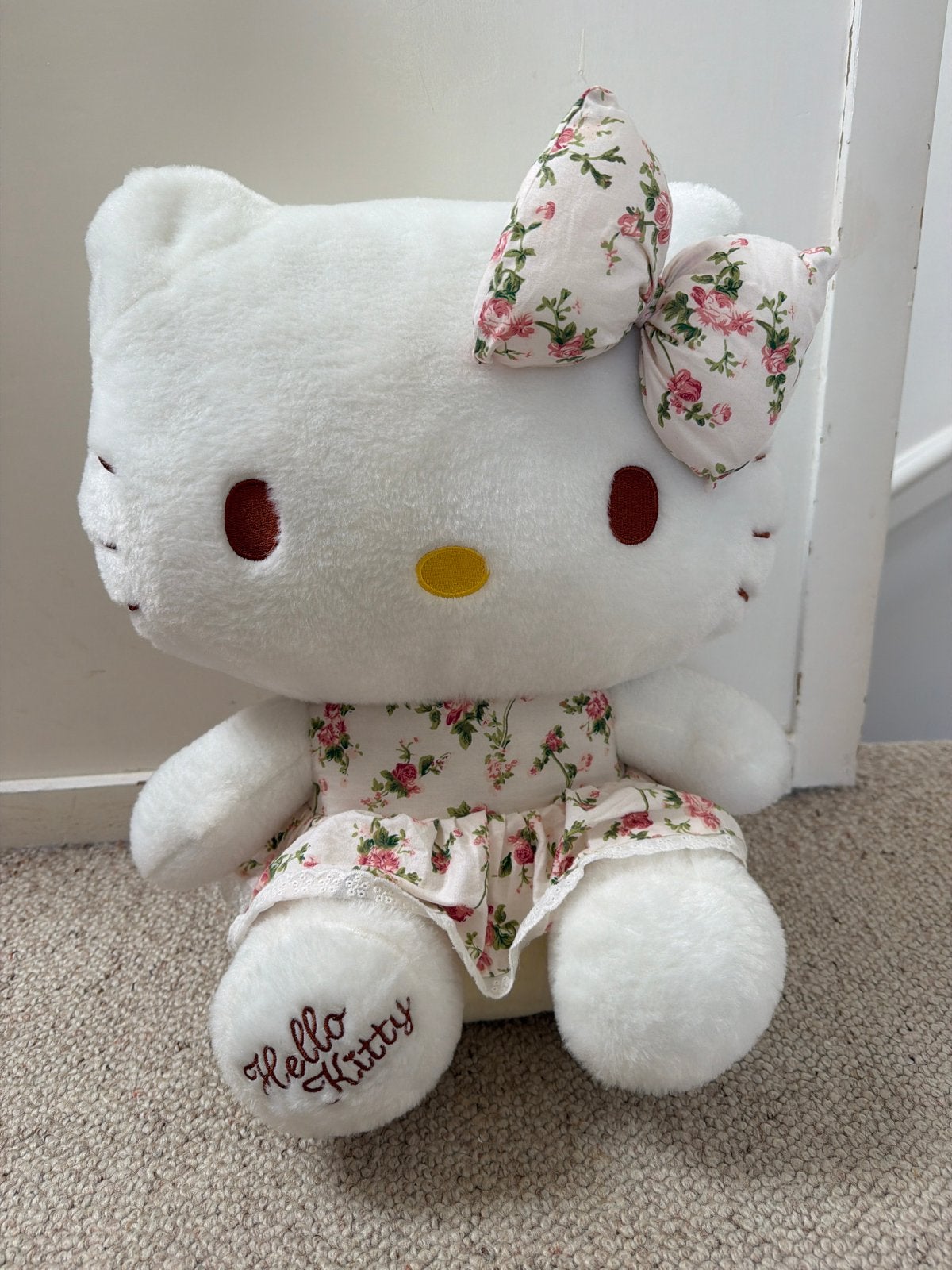 Grote Hello Kitty knuffel Sanrio - 70 cm - Perfecte staat, Kinderen en Baby's, Speelgoed | Knuffels en Pluche, Ophalen, Overige merken