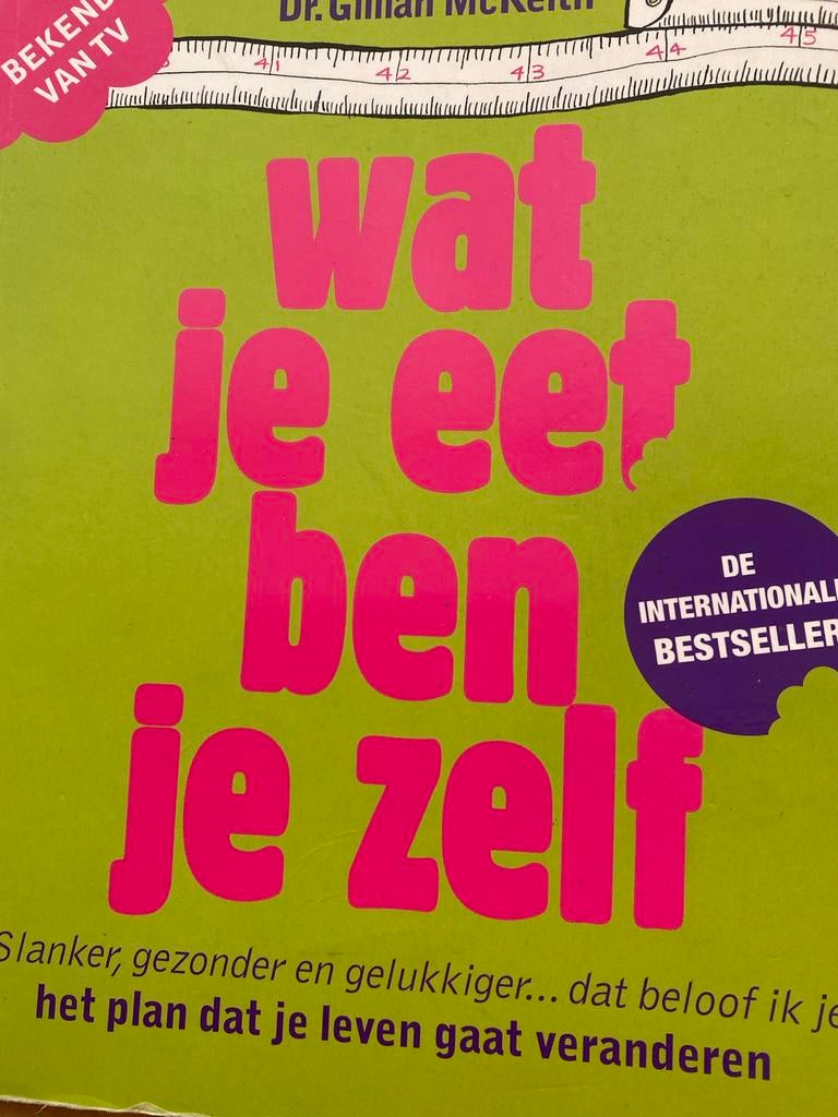 Wat je eet ben je zelf - Dr. Gillian McKeith, Boeken, Ophalen of Verzenden, Gelezen, Dieet en Voeding