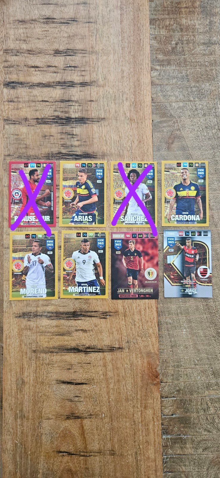 Panini FIFA 365 Adrenalyn XL 2016/2017, Ophalen of Verzenden, Zo goed als nieuw, Meerdere plaatjes