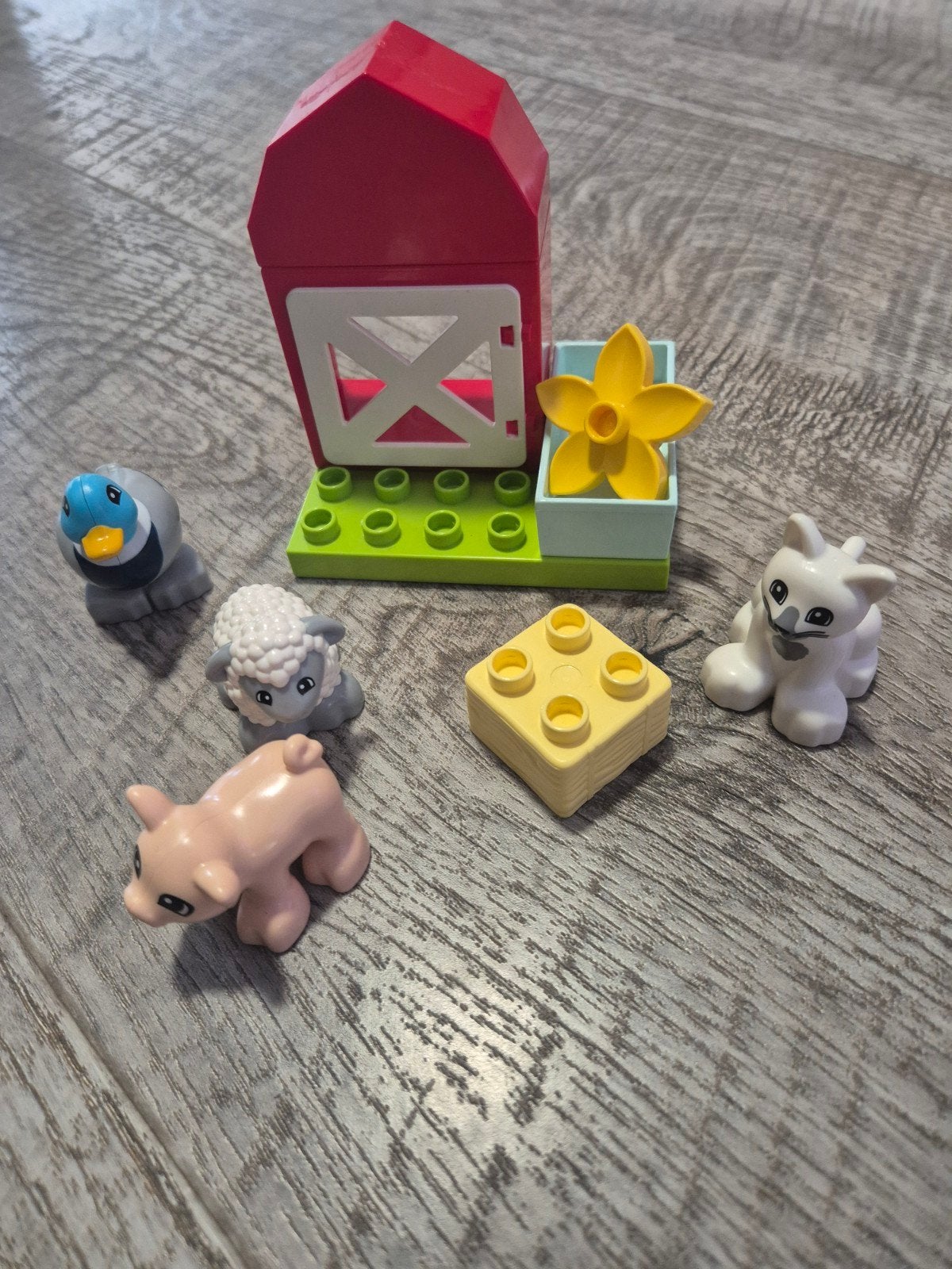 LEGO DUPLO 10949 Boerderijdieren verzorgen, Ophalen, Gebruikt