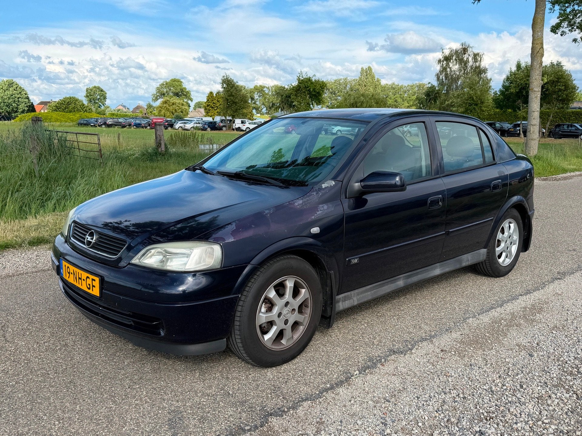 Opel Astra 1.6 Njoy APK 11-2026 Airco NAP, Auto's, Opel, Voorwielaandrijving, Stof, 4 cilinders, 1095 kg