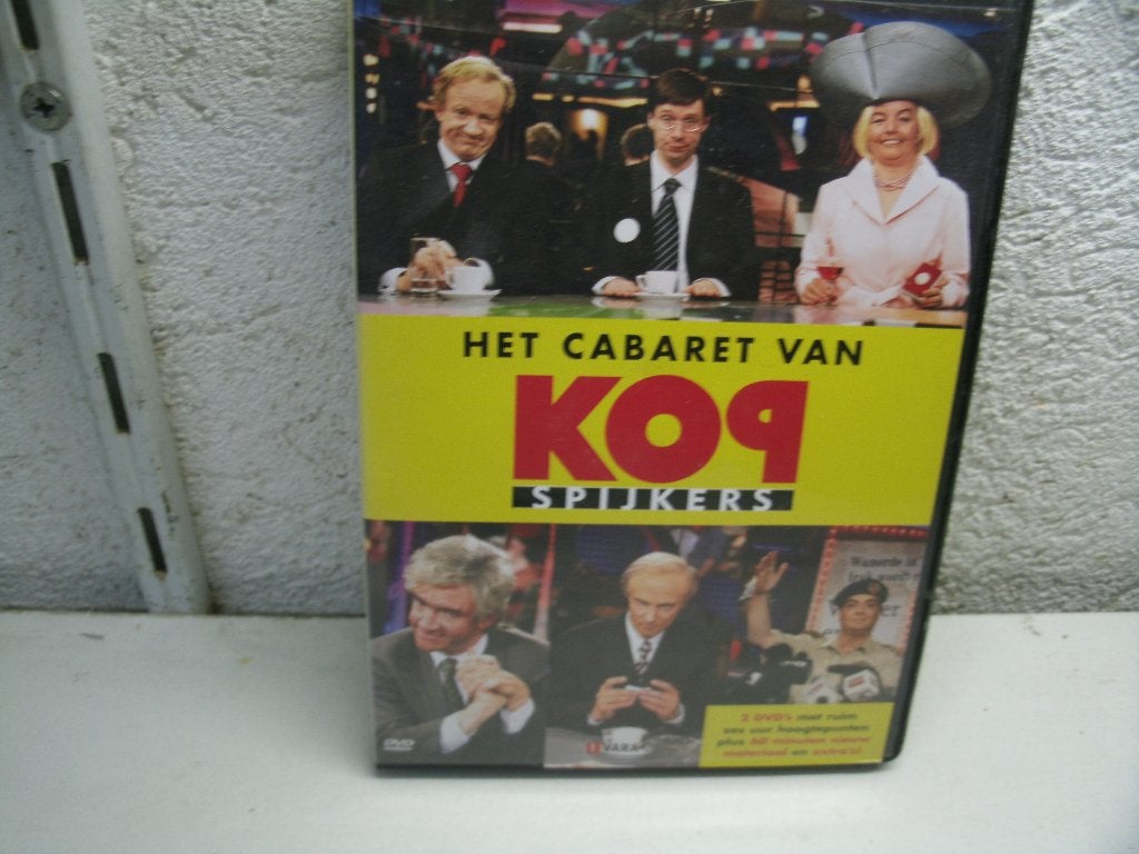 dvd 9b het cabaret kop spijkers, Alle leeftijden, Ophalen of Verzenden, Zo goed als nieuw, Stand-up of Theatershow