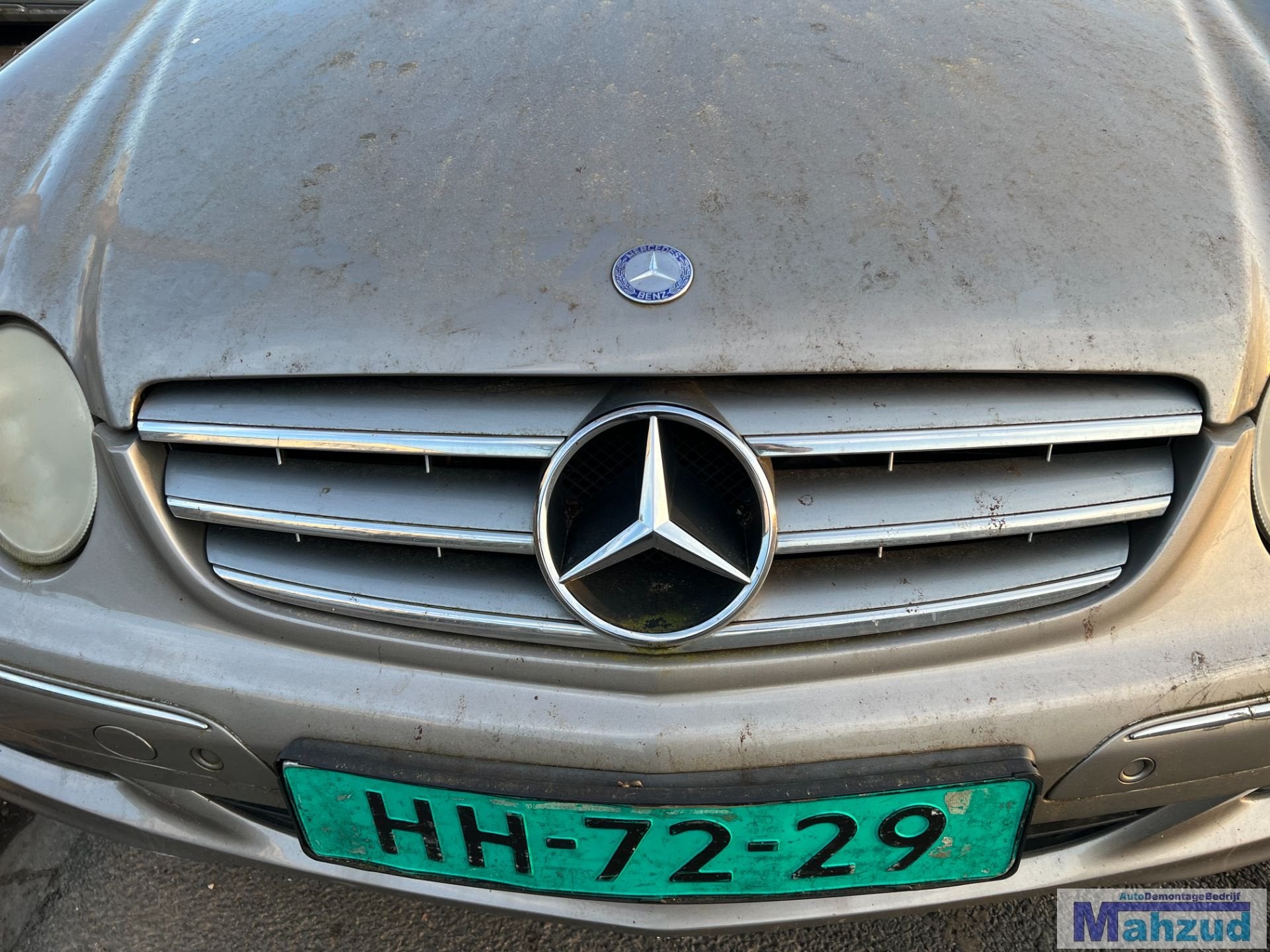 MERCEDES CLK W209 grille 2002-2009, Gebruikt, Mercedes-Benz AG, Mercedes-Benz, Ophalen of Verzenden