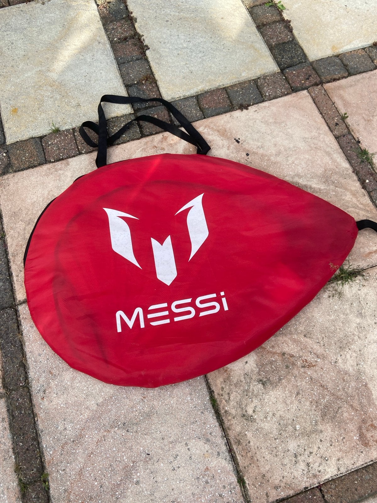 Messi pop-up Voetbaldoeltje - Compact en Draagbaar, Maat XS of kleiner, Ophalen, Gebruikt, Overige typen